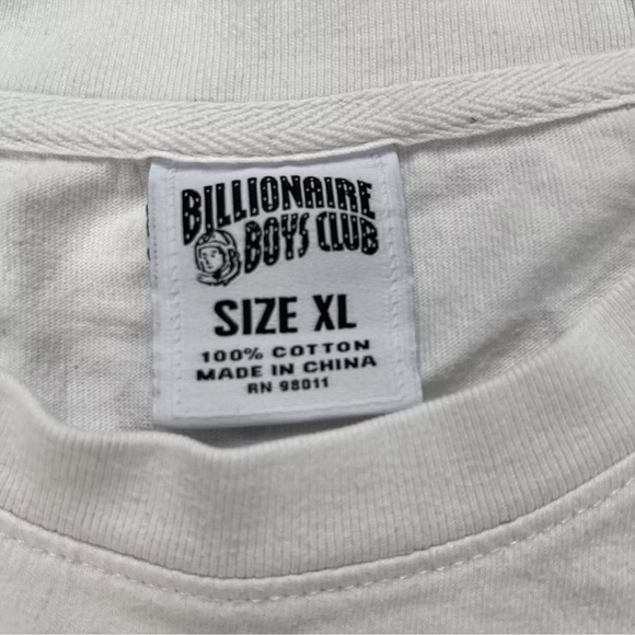 Vintage Billionaire Boys Club Men’s XL White Drab Epic Graphic Tee Cotton TShirt - Picture 5 of 12